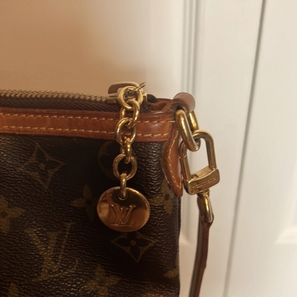 LOUIS VUITTON PALERMO PM WITH CROSSBODY STRAP - Picture 10 of 10